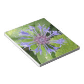 Blue Cornflower Notepad Notizblock (angewinkelt)
