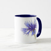 Blue Cornflower Tasse mit blauem Interieur (VorderseiteRechts)
