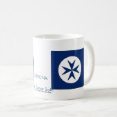 Blue Corsair Style Kaffeetasse (VorderseiteRechts)