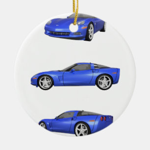 Blue Corvette: Keramikornament