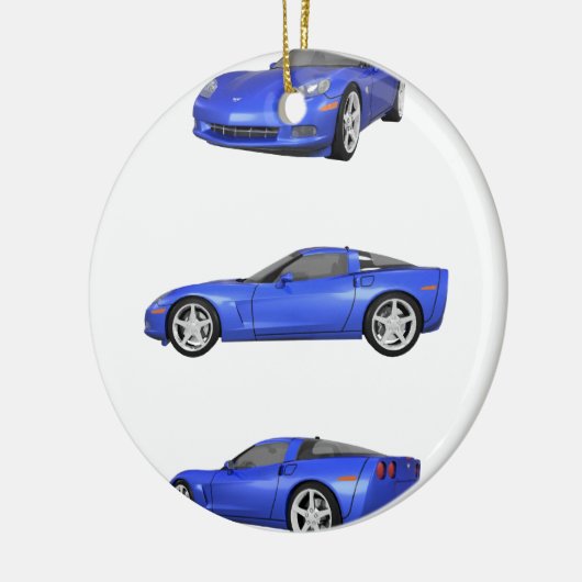 Blue Corvette: Keramikornament (Links)