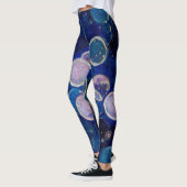 Blue Cosmic Orbs Leggings (Links)