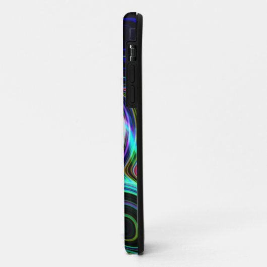 Blue Cosmic Swirl Phone Case (Hinten/Links)