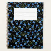 Blue Cosmos Flowers Planer (Vorderseite)