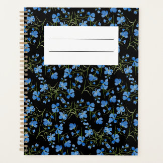 Blue Cosmos Flowers Planer