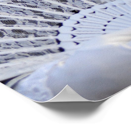 Blue Costume Poster (Ecke)