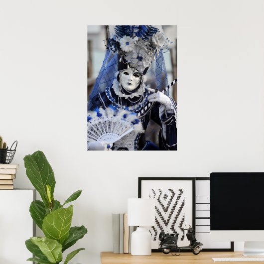 Blue Costume Poster (Heimbüro)