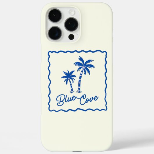Blue Cove Case-Mate iPhone Hülle (Rückseite)