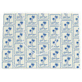 Blue Cove Große Geschenktüte (Vorderseite)