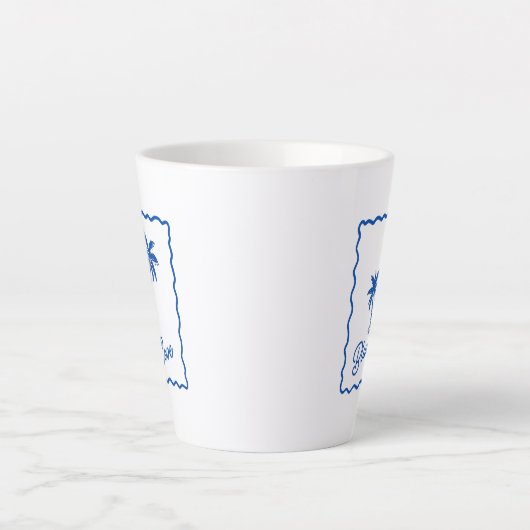 Blue Cove Milchtasse (Vorderseite)