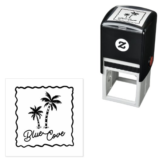 Blue Cove Permastempel (Beispiel)