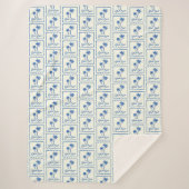 Blue Cove Sherpadecke (Vorderseite)