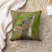 Blue cow Throw Pillow, Throw Pillow 16" x 16" Kissen (Decke)