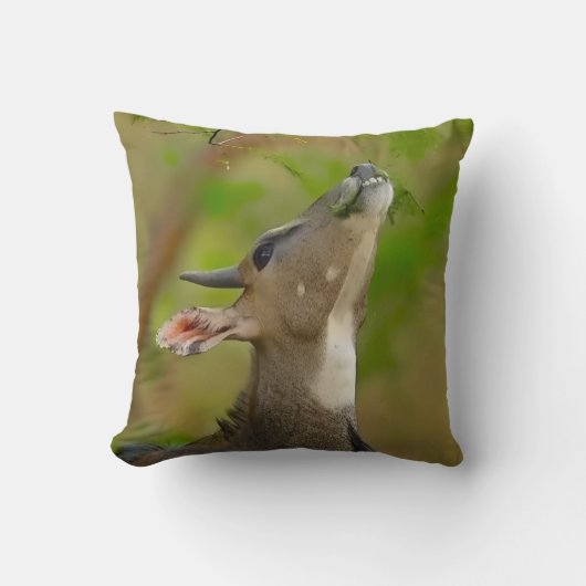 Blue cow Throw Pillow, Throw Pillow 16" x 16" Kissen (Vorderseite)