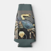 Blue Crab Abstrakt Flaschenkühler (Vorderseite)