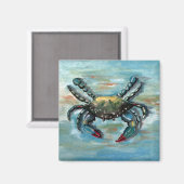 Blue Crab auf Blue Magnet (Vorderseite/Rückseite)