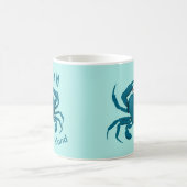 Blue Crab Beach Tasse (Mittel)