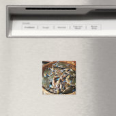 Blue Crab Bushel Magnet (In Situ (Geschirrspüler))