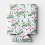 Blue Crab Coastal Nautical Dosenkühler (Rückseite)