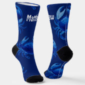 Blue Crab Crew Socks Socken (Gewinkelt)