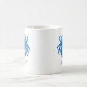 Blue Crab Crustacean Beach Kaffeetasse (Mittel)