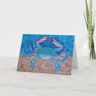 BLUE CRAB DANKESKARTE