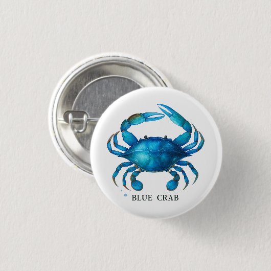 Blue Crab Frische Pasta machen Button (Vorne & Hinten)