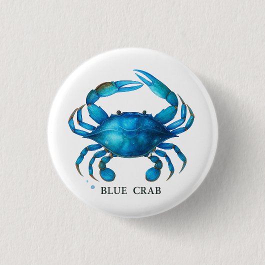 Blue Crab Frische Pasta machen Button (Vorderseite)
