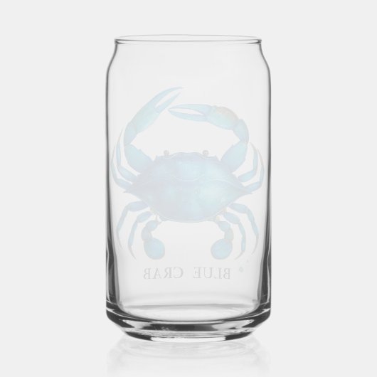 Blue Crab Frische Pasta machen Dosenglas (Rückseite)