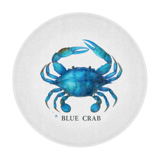 Blue Crab Frische Pasta machen Schneidebrett (Vorderseite)