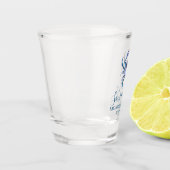 Blue Crab Junggeselinnen-Abschied Weekend Schnapsglas (Links)