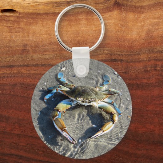 Blue Crab Key Chain Schlüsselanhänger (Vorderseite)