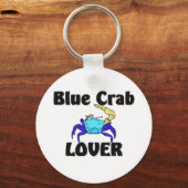 Blue Crab Lover Schlüsselanhänger (Vorderseite)