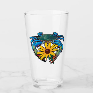 Blue Crab Maryland Black-Mit Augen Susan Glas