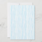 Blue Crab Meeresfrüchte Doodles Beach Probe Abende Einladung (Rückseite)