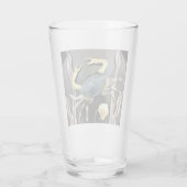 Blue Crab Metal Art Glas (Rückseite)