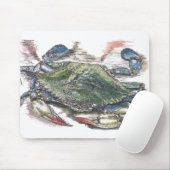 Blue Crab Mousepad (Mit Mouse)