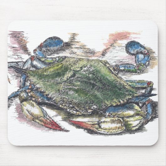 Blue Crab Mousepad (Vorne)