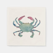 Blue Crab Napkins Serviette (Vorderseite)