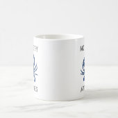 Blue Crab No Crabby Attitudes Kaffeetasse (Mittel)