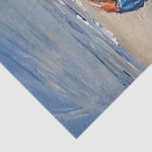 Blue Crab on Beach Seidenpapier (Detail)