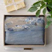 Blue Crab on Beach Seidenpapier (Geschenk)