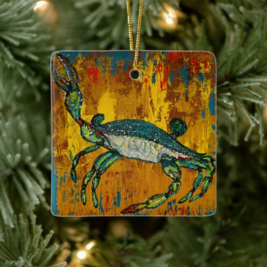 Blue Crab Ornament (Baum)