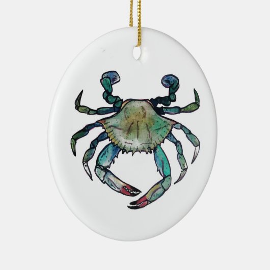Blue Crab Ornament (Rechts)