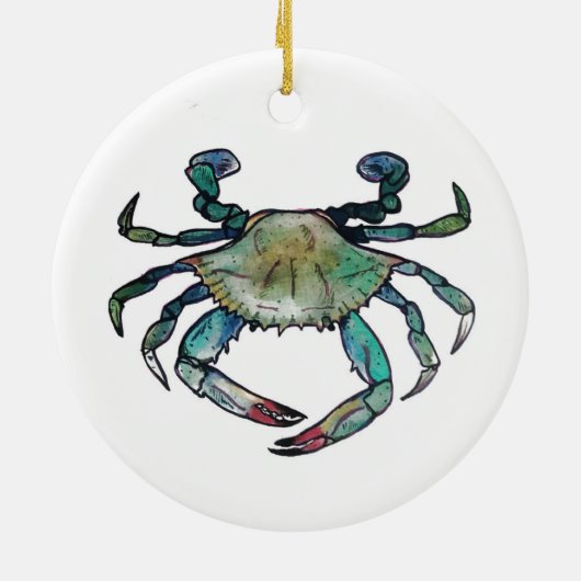 Blue Crab Ornament (Hinten)