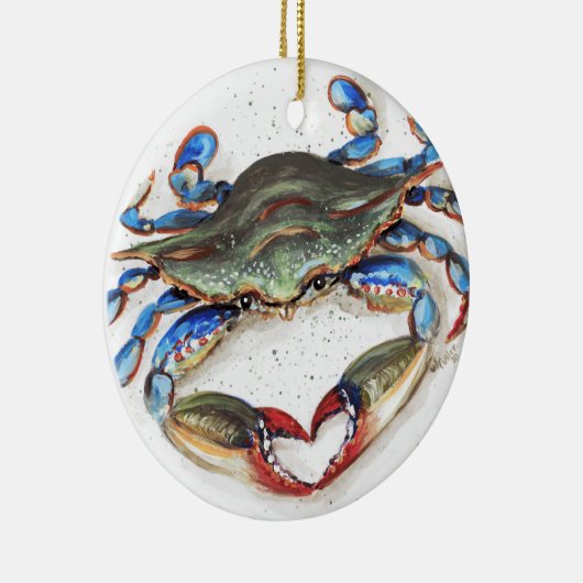 Blue Crab Ornament (Rechts)