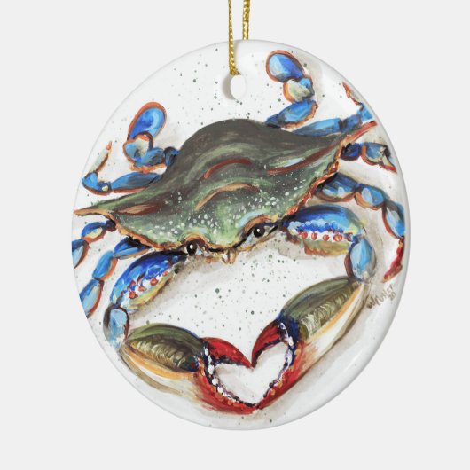 Blue Crab Ornament (Links)