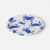 Blue Crab Paper-Teller Pappteller (Schrägansicht)