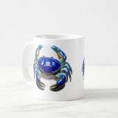 Blue Crab Tasse (Vorderseite Links)