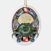 Blue Crab Weihnachtsschmuck (Rechts)